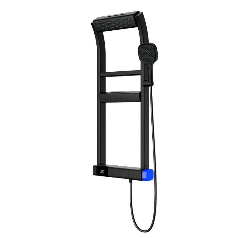 Applicable to Multifunctional thermostatic digital display rack shower shower set, designed for family bathrooms, toilets